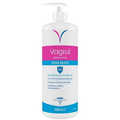 Limitiertes Angebot: Vagisil Detergente Intimo Rinfrescante Donna Odor Block, Igiene Intima Quotidiana, Sapone Intimo Donna, Freschezza Quotidiana, Con Aloe Vera, 24h Di Protezione Dagli Odori, 500 ml von 8.93 EUR auf 8.93 EUR (Spare 0%)