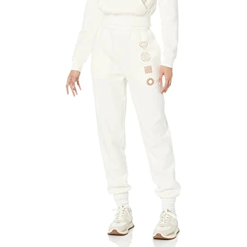 Oferta limitada: Amazon Essentials Pantalón Deportivo Relajado para Mujer (Disponible en Tallas Grandes), Color Blanco cáscara de Huevo, Talla XL de 22.79 € a 22.79 € (ahorro 0.00%)