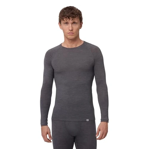 Oferta limitada: DANISH ENDURANCE Camiseta Térmica Hombre Manga Larga, Camiseta Lana Merino Hombre, con o Sin Cremallera de 72.95 EUR a 35.95 EUR (ahorro 51%)