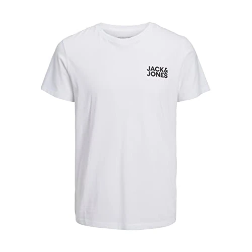 JACK & JONES Jjecorp T-Shirt SS à col Rond pour Homme avec Logo