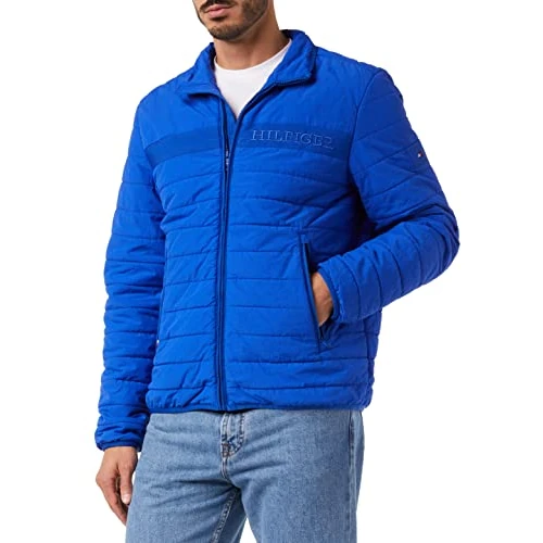 Limited-time offer: Tommy Hilfiger Men's Padded Jacket for Transition Weather, Blue (Ultra Blue), M from 84.60 GBP to 84.60 GBP (save 0%)
