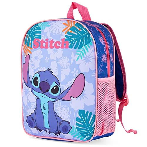 Offerta a tempo: Disney Zainetto Bambina Stitch Frozen Minnie Zainetto Asilo Bambina Elementare Zaino Bambina per Scuola Materna Gita Viaggi Regalo Bambine Anna Elsa Stitch Gadget (Blu Stitch) - 28% da 22.99 € a 16.49 €