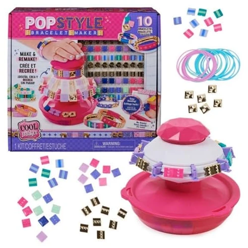 Limitiertes Angebot: Cool MAKER PopStyle Armband Studio - 10 Coole Kachelarmbänder selbermachen und Immer Wieder neu gestalten, geht super einfach, für Kinder ab 6 Jahren von 24.99 EUR auf 12.99 EUR (Spare 48%)