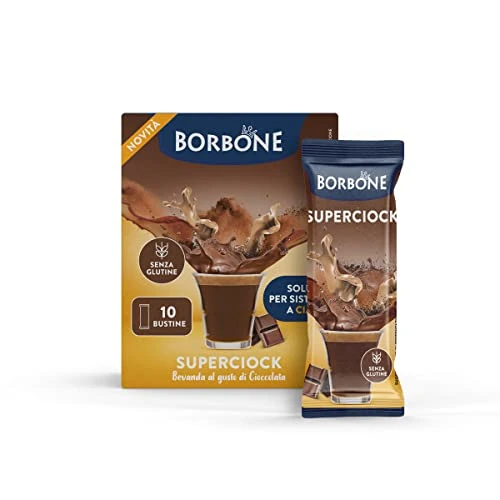 Oferta limitada: Caffè Borbone Stick de SuperCiok - 80 barras para preparar bebida de Chocolate (8 paquetes de 10) - Ideal para sistemas de filtro de papel de 17.64 EUR a 17.64 EUR (ahorro 0%)