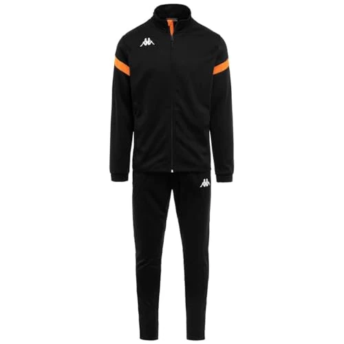 Offerta a tempo: Kappa Dalcito Tuta da ginnastica, Nero / Arancione, 10 anni Unisex - Bambini e ragazzi - 0.00% da 37.99 € a 37.99 €