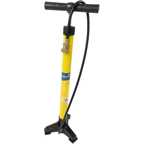 Offerta a tempo: On Bike Pompa Officina A 3 Piedi Con Raccordo In Ottone | Pompa Bici A Pavimento Tubolare In Metallo Con Impugnatura A T | Compatibile Valvole Italiana E Francese Per Gonfiaggio Rapido - 0.00% da 11.69 € a 11.69 €