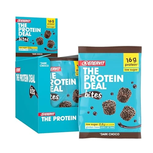Offerta a tempo: Enervit, The Protein Deal Bites con Cioccolato Fondente — 30% da 28,00 € a 19,70 €