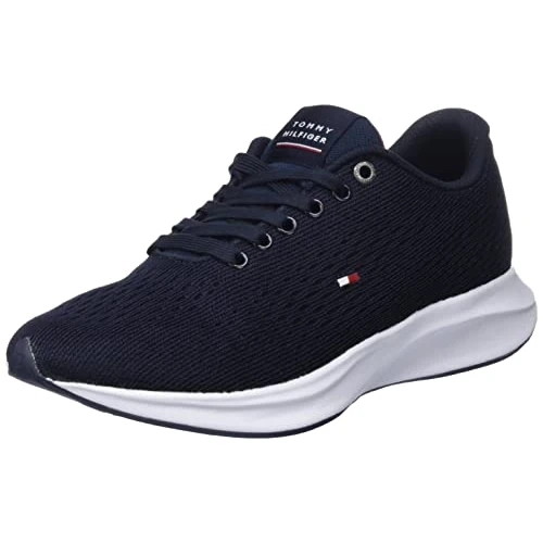 Oferta limitada: Tommy Hilfiger Hombre Runner Sneaker Lightweight Zapatillas de deporte, Azul (Desert Sky), 40 EU de 109.90 EUR a 43.27 EUR (ahorro 61%)