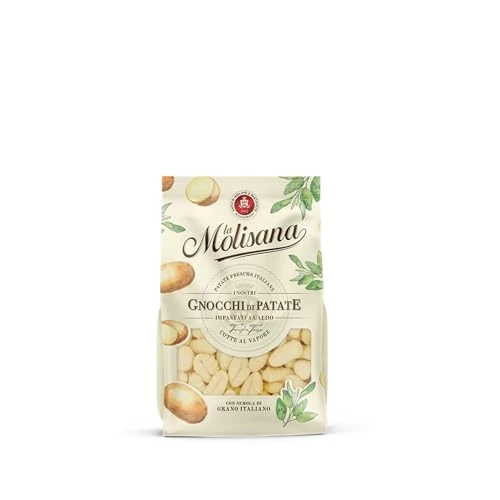 La Molisana, Verse aardappelknoedels met Italiaanse tarwegries - heet gekneed en gestoomd - verpakking van 500 g