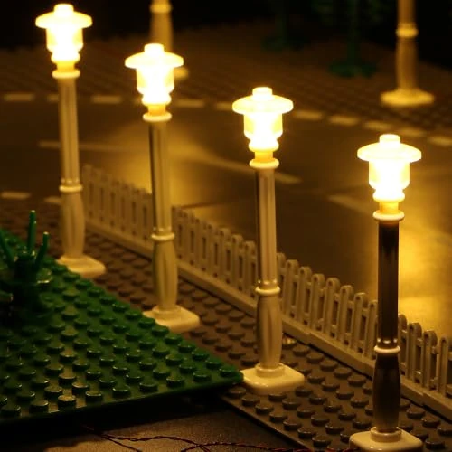 Limitiertes Angebot: TEDDOO Design Block Led Licht - 15 Straßenlaternen, 10-in-1 und 7-in-1 Hub, superfeine Kabel versteckt in Bausteinen, kompatibel mit Lego (Weißes, warmes Licht) von 27.90 EUR auf 23.59 EUR (Spare 15%)