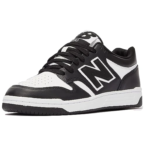 Limited-time offer: New Balance Men's 480 Shoes, White/Black, 6.5/M from 75.51 GBP to 71.36 GBP (save 5%)