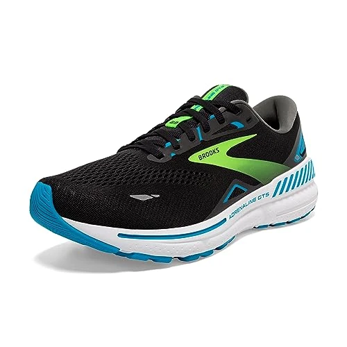 Tijdelijke aanbieding: Brooks Adrenaline GTS 23 Herensneakers, zwart (Black Hawaiian Ocean Green), 41 EU van 415.56 € naar 109.65 € (73.61% korting)