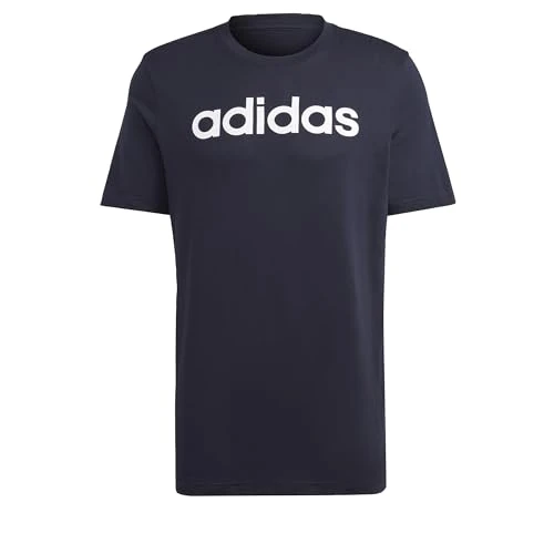 Offre limitée : Adidas Essentials Single Jersey Linear Embroidered Logo T T-Shirt Homme de 23.00 EUR à 14.95 EUR (remise 35%)
