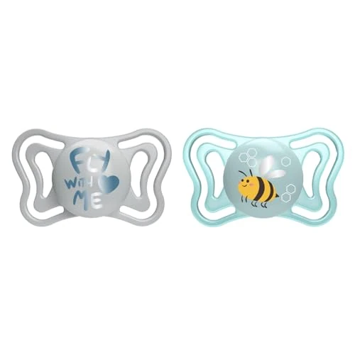 Oferta limitada: Chicco PhysioForma Light Chupete 2-6 Meses, Recién Nacido,Chupetes con Pezón Suave de Silicona, Ayuda a la Respiración Fisiológica y Favorece Desarrollo Correcto de la Boca, Colores Surtidos Azul, 2pz de 11.22 EUR a 11.22 EUR (ahorro 0%)