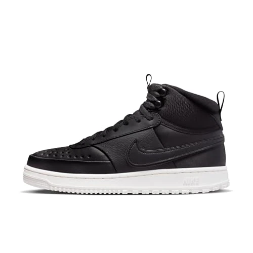 Nike Homme Court Vision Mid Wntr Shoes, Black Phantom, 43 EU