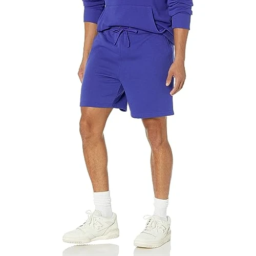 Zeitlich begrenztes Angebot: Amazon Essentials Herren Leichte Sweatshorts (erhältlich in Big & Tall), Königsblau, XS von 15.11 € auf 15.11 € (0.00% Rabatt)