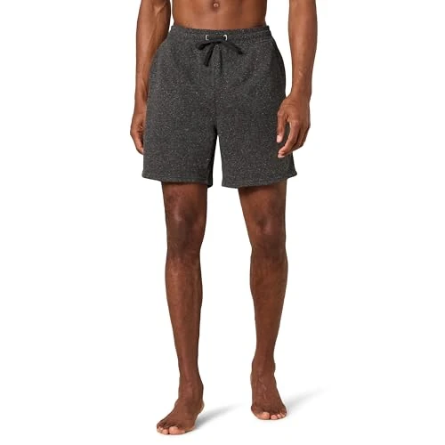 Limited-time offer: Amazon Essentials Men's Lightweight Cotton French Terry Relaxed Fit Sweat Shorts with Drawstring Waist (Available in Big & Tall), Charcoal Heather, Small from $16.00 to $9.00 (save 43.75%)