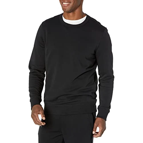 Limited offer: Amazon Essentials men's Crewneck Sweatshirt, Lightweight Long-Sleeve French Terry (Available in Big & Tall) from 16.38 EUR to 15.40 EUR (save 6%)