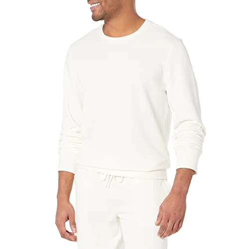 Limited offer: Amazon Essentials men's Crewneck Sweatshirt, Lightweight Long-Sleeve French Terry (Available in Big & Tall) from 17.70 EUR to 15.40 EUR (save 13%)
