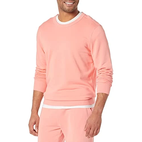 Offre limitée : Amazon Essentials Homme Sweat-Shirt léger à col Ras-du-Cou, Manches Longues, en Molleton éponge (Grandes Tailles Disponibles) de 21.00 EUR à 19.95 EUR (remise 5%)