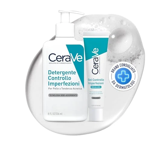 Offerta a tempo: CeraVe Blemish Control Duo Quotidiano per Pelli con Imperfezioni - 4% da 22.20 € a 21.40 €