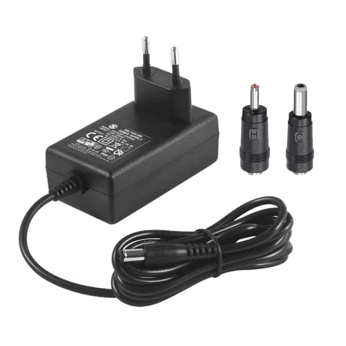 Offerta a tempo: Adattatore di alimentazione DC 15 V 1 A 1000 mA spina 5,5 mm x 2,1 mm con punte selezionabili 5,5 mm x 2,5 mm, 3,5 mm x 1,35 mm - 20% da 15.00 € a 11.98 €