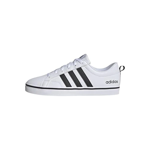 adidas Unisex VS Pace 2.0 Shoes, Cloud White / Core Black / Cloud White, 43 1/3 EU