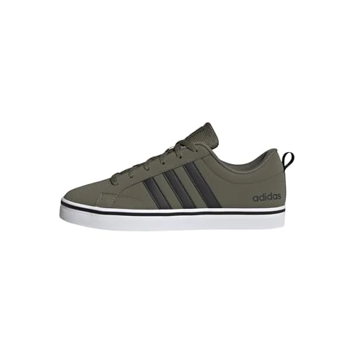 adidas Homme VS Pace 2.0 Shoes, Olive strata/Core Black/Cloud White, 47 1/3 EU