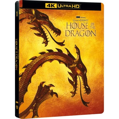 House of the Dragon Season 1 STEELBOOK (4K UHD) [Region Free] [Blu-ray]