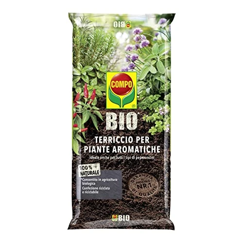 Offerta a tempo: COMPO BIO Terriccio Aromatiche, 10L - 65% da 11.89 € a 4.15 €
