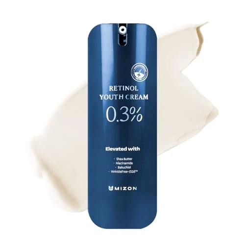 Zeitlich begrenztes Angebot: [MIZON] RETINOL YOUTH CREAM (0,3%) Koreanische Hautpflege – Anti-Aging-Feuchtigkeitscreme mit Retinol, Bakuchiol & Niacinamid zur Faltenreduktion, Hautstraffung & Texturverbesserung von 35.00 € auf 35.00 € (0.00% Rabatt)