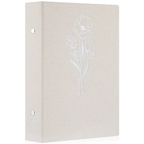 Oferta limitowana: Lanpn Album na zdjęcia, lniany, 300 kieszeni, pomieści tylko zdjęcia poziome w rozmiarze 10 x 15 cm, beżowy z 61.51 zł na 61.51 zł (oszczędź 0.00%)