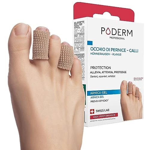 Begrenztes Angebot: PODERM - ZEHENSCHUTZ HÜHNERAUGE/CALLUS GEL ARNIKA PATENTIERT - Lindert sofort den Schmerz - Verhindert Hornhautbildung - 100% natürliche Wirkstoffe - Nachgewiesene Wirksamkeit - Swiss Lab von 8.99 EUR auf 8.99 EUR (Rabatt 0%)