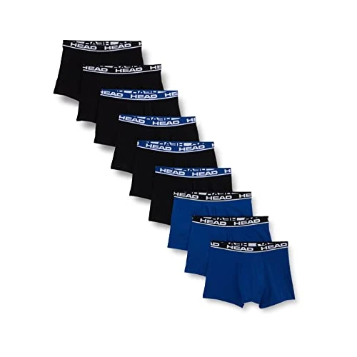 Zeitlich begrenztes Angebot: HEAD Herren Boxer Unterwäsche, Schwarz/Blau, S EU von 53.90 € auf 30.97 € (43% Rabatt)