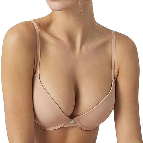 YSABEL MORA - White Push-up Bra, nude, 30B