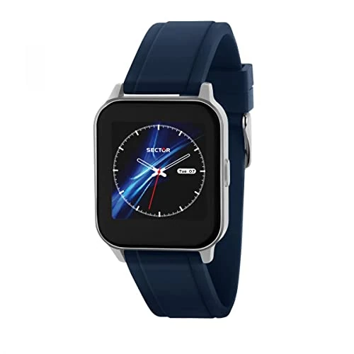 Smartwatch uomo Sector blu S-05 Smart R3251550002 cinturino silicone