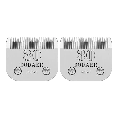 Offerta a tempo: 30# Lame staccabili per cani da compagnia compatibili con la serie Heiniger/Andis/Oster A5/Wahl KM10,2 contaggi - 38% da 39.99 € a 24.90 €