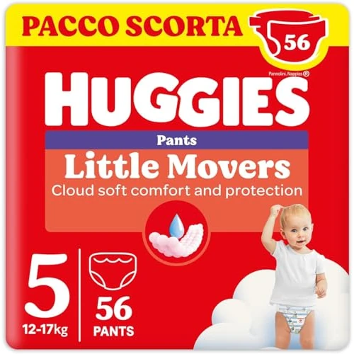 Beperkte aanbieding: Huggies Ultra Comfort, luiers, maat 5 (12-17 kg), ademende broekjes, Disney-design, voorraadverpakking, 56 stuks van 25.80 EUR naar 25.80 EUR (besparing 0%)