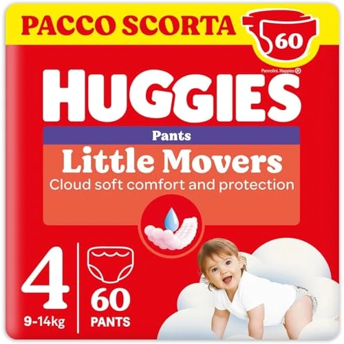 Beperkte aanbieding: Huggies Ultra Comfort luiers, maat 4 (9-14 kg), ademende broekjes, voorraadverpakking, 60 stuks van 37.70 EUR naar 30.77 EUR (besparing 18%)