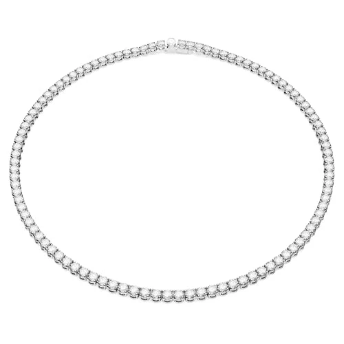 Oferta ograniczona: Swarovski Naszyjnik Matrix Tennis, Szlif okrągły, Biały, Powłoka z rodu z 725.04 EUR na 725.04 EUR (znizka 0%)
