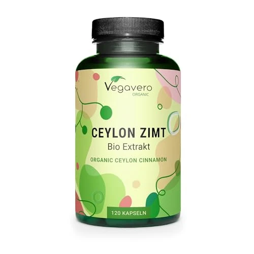 Tijdelijke aanbieding: Vegavero BIOLOGISCHE Ceylon Kaneel capsules | 2500 mg (5:1-extract) | Uit Madagaskar | Kaneelextract – geen eenvoudig poeder | Laboratorium getest, geen toevoegingen | Vegan van 24.99 EUR naar 18.99 EUR (korting 24%)