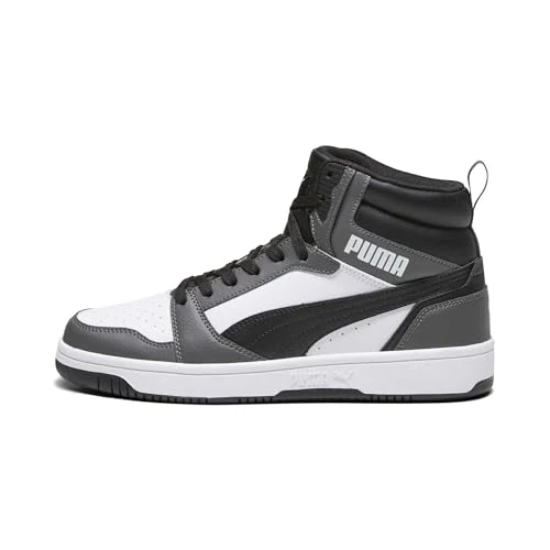 Zeitlich begrenztes Angebot: PUMA Unisex Rebound V6 Turnschuhe, Puma White Puma Black Shadow Gray, 45 EU von 69.95 € auf 39.99 € (43% Rabatt)