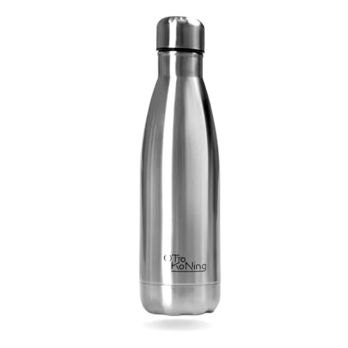 Tijdelijke aanbieding: OTTO KONING RVS Waterfles Thermosfles Dubbelwandig Lekvrij 500 ml van 9.99 € naar 8.49 € (15% korting)