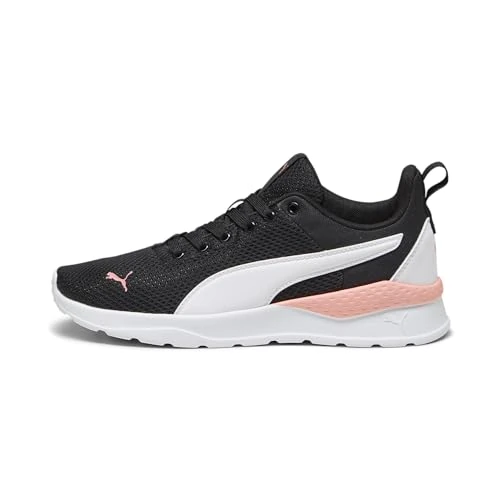 Tijdelijke aanbieding: PUMA Anzarun Lite uniseks-volwassene Sneaker,Black White Peach Smoothie Pink,38 EU van 59.95 € naar 29.67 € (51% korting)