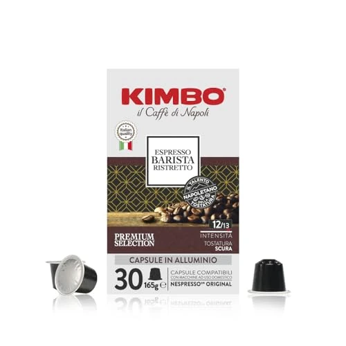 Offre limitee: Kimbo Compatible Nespresso - Ristretto - 30 Capsules de 10.80 EUR a 10.80 EUR (economie 0%)