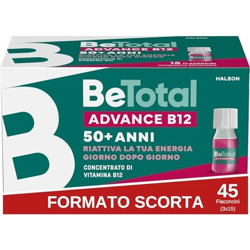 Offerta a tempo: Be-Total Advance B12 Integratore Alimentare Con Vitamina B12, per fornire un sostegno — 25% da 52,05 € a 39,04 €
