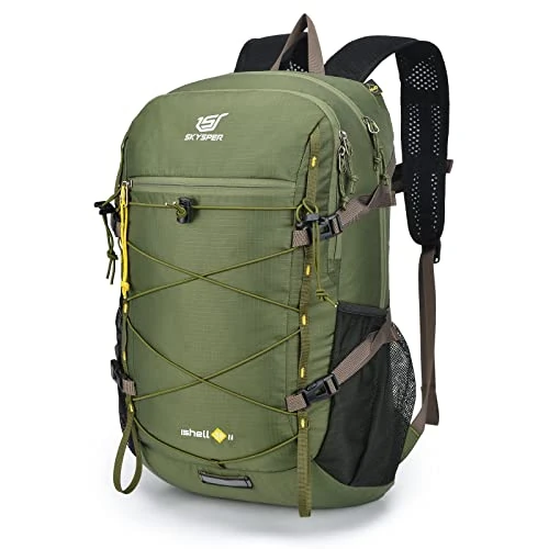 Oferta limitada: SKYSPER Mochila plegable de 30 l con compartimento para objetos húmedos, ideal para senderismo, viajes en bicicleta y excursiones urbanas, 21 cm x 19 cm piegato, 6.7 pollici x 12.5 pollici x 20.5 de 26.99 € a 26.99 € (ahorro 0.00%)
