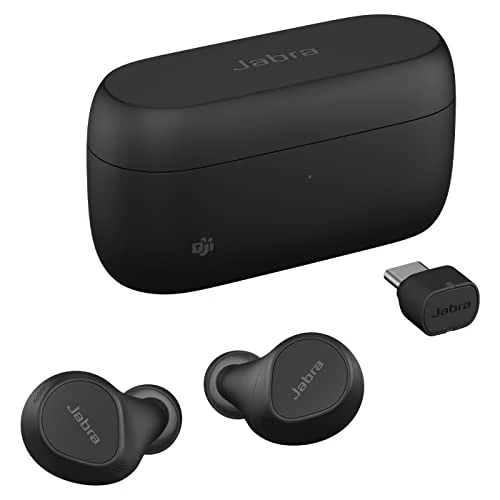 Limitiertes Angebot: Jabra Evolve2 Buds True Wireless In-Ear-Bluetooth mit aktiver Geräuschunterdrückung (ANC), 4 Mic MultiSensor Voice-Technologie - für MS Teams und alle gängigen Meeting-Apps zertifiziert - Schwarz von 308.21 EUR auf 199.99 EUR (Spare 35%)