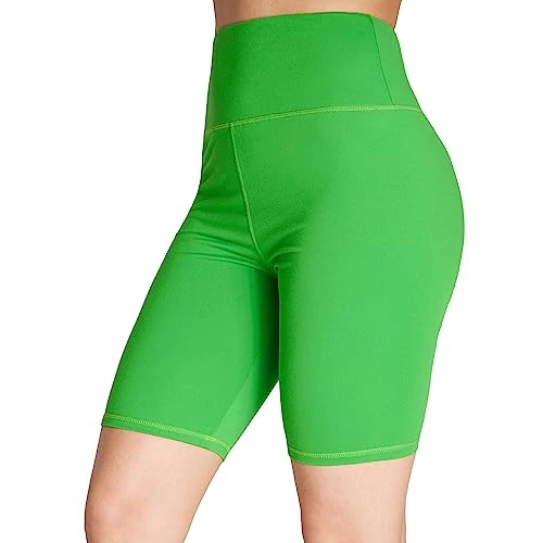 Offerta a tempo: CityComfort Pantaloncini Sportivi Donna Pantaloni Corti Abbigliamento da Palestra Allenamento Yoga Ciclismo Corsa Pallavolo S-XL (Verde, L) - 0.00% da 9.44 € a 9.44 €