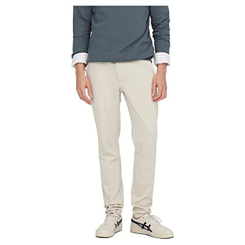 Limited offer: Only & Sons Men's 22010209 Trouser from 39.99 EUR to 31.41 EUR (save 21%)